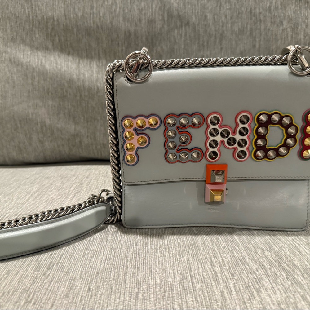 Fendi Kan Studded Bag